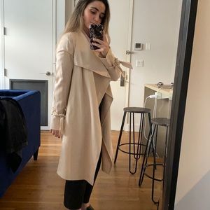 Club Monaco light pink trench